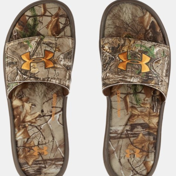 under armour camouflage sandals